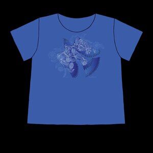 NWT Sabaku Blue Tattoo Made in Az.